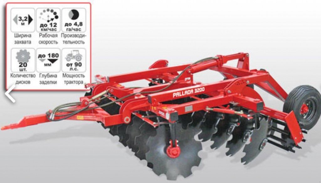 Wiesenegge des Typs CHERVONA ZIRKA Pollada 3200-01,  in Пологи (Bild 3)