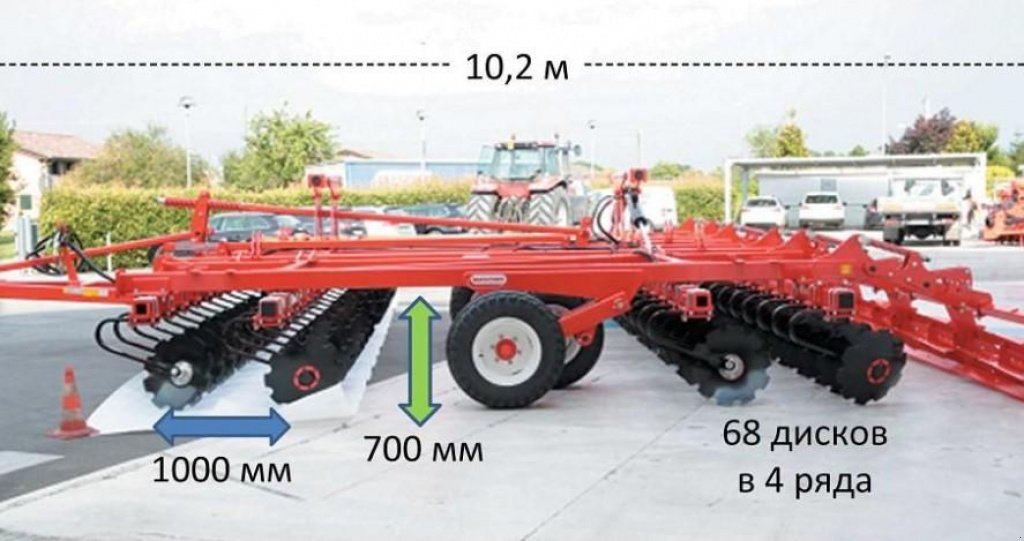 Wiesenegge des Typs Nordsten Admiral 850,  in Пологи (Bild 4)