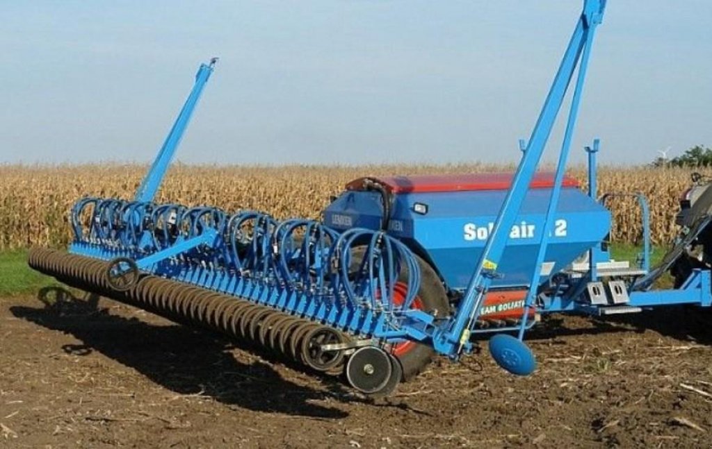 Sämaschine des Typs Lemken Solitair 12/800,  in Пологи (Bild 2)
