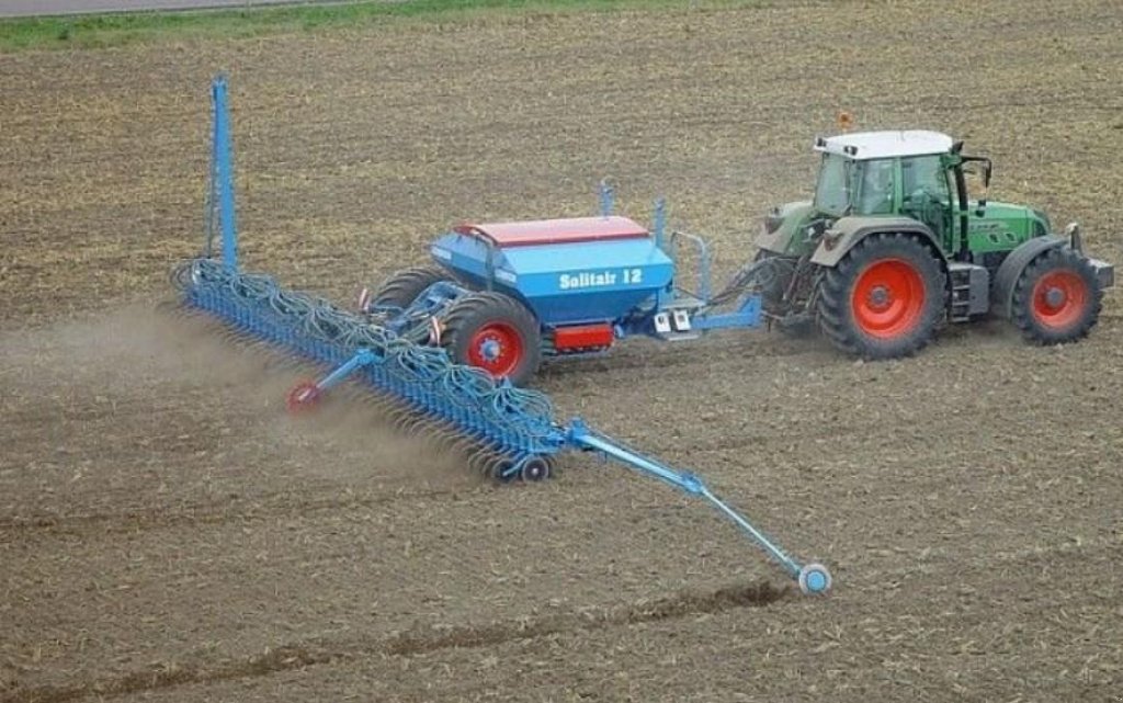 Sämaschine des Typs Lemken Solitair 12/800,  in Пологи (Bild 1)