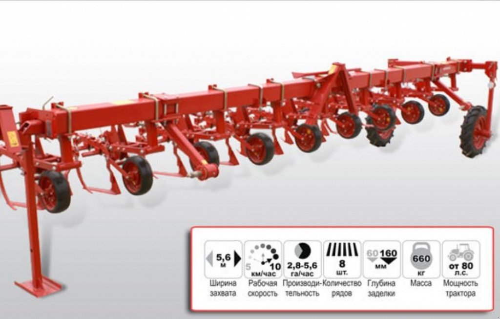 Kartoffelpflegetechnik des Typs CHERVONA ZIRKA Altair 5,6-04,  in Пологи (Bild 2)