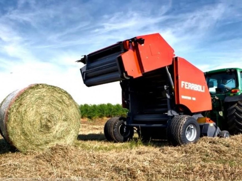 Rundballenpresse des Typs Feraboli Trotter 125 Topcut,  in Пологи (Bild 9)