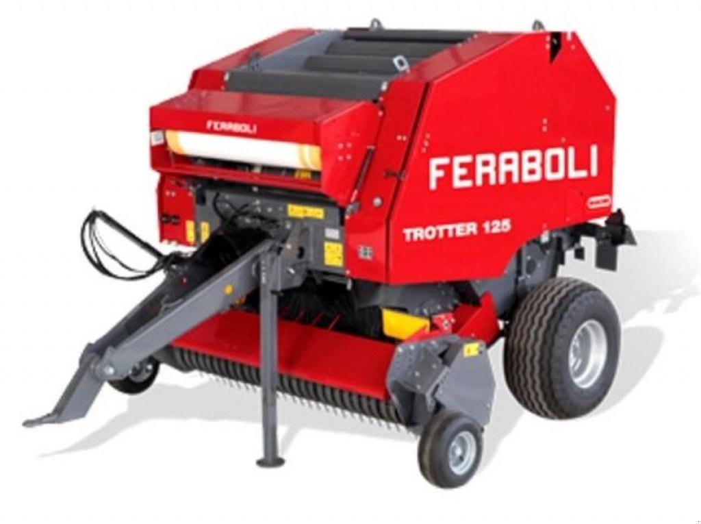 Rundballenpresse des Typs Feraboli Trotter 125 Topcut,  in Пологи (Bild 2)