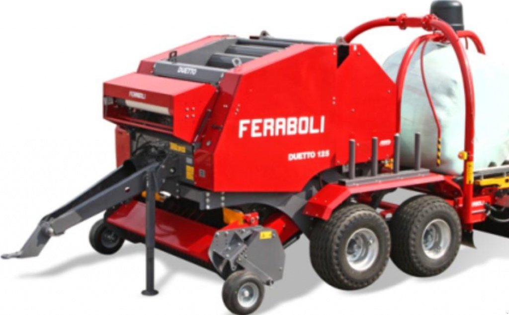 Rundballenpresse des Typs Feraboli Duetto 125 Topcut,  in Пологи (Bild 1)