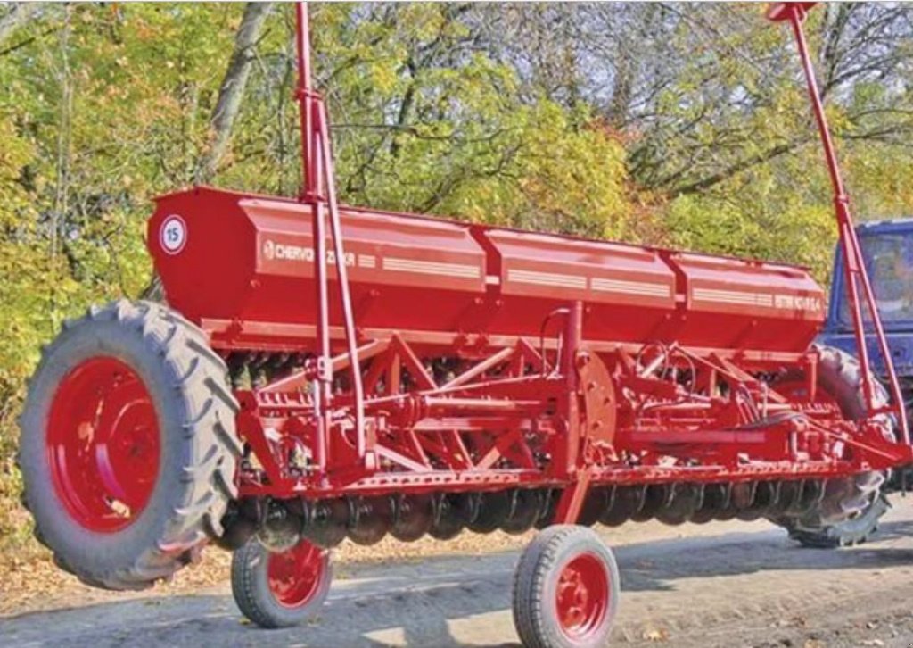 Direktsaatmaschine des Typs CHERVONA ZIRKA Astra 5,4T,  in Пологи (Bild 1)