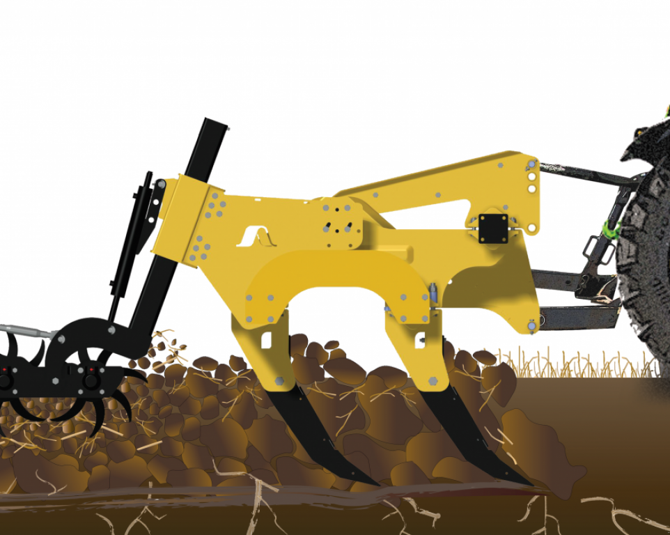 Spatenpflug des Typs Alpego CraKer KE 5-250,  in Київ (Bild 7)