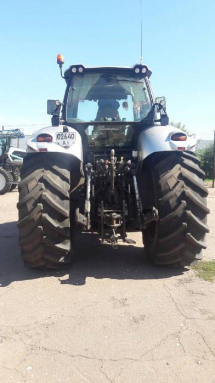 Oldtimer-Traktor des Typs Lamborghini R8.270,  in Перея́слав-Хмельни́цький (Bild 2)