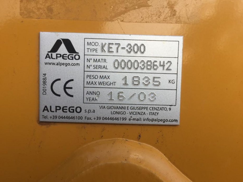 Spatenpflug des Typs Alpego CraKer KF 7-300,  in Біла Церква (Bild 2)