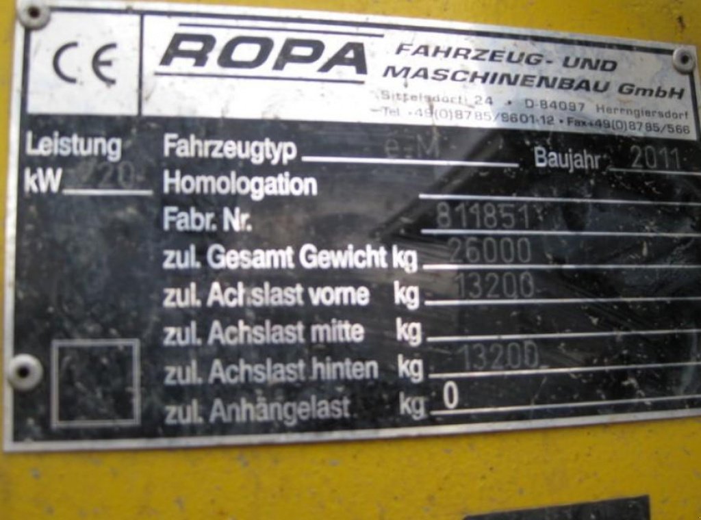 Rübenvollernter des Typs ROPA Euro-Maus 3,  in Київ (Bild 2)
