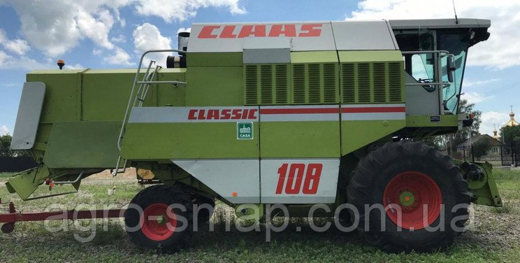 Oldtimer-Mähdrescher des Typs CLAAS Dominator 108 S, Neumaschine in Горохів (Bild 6)
