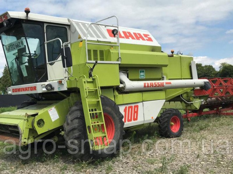 Oldtimer-Mähdrescher des Typs CLAAS Dominator 108 S, Neumaschine in Горохів (Bild 1)