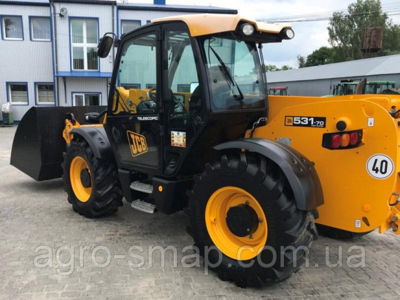 Teleskopstapler des Typs JCB 531-70, Neumaschine in Горохів (Bild 1)