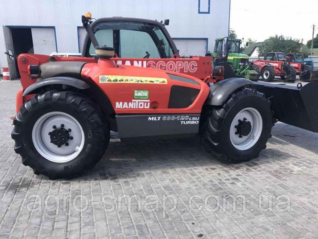 Teleskopstapler des Typs Manitou MLT 633-120 LSU Turbo,  in Горохів (Bild 6)