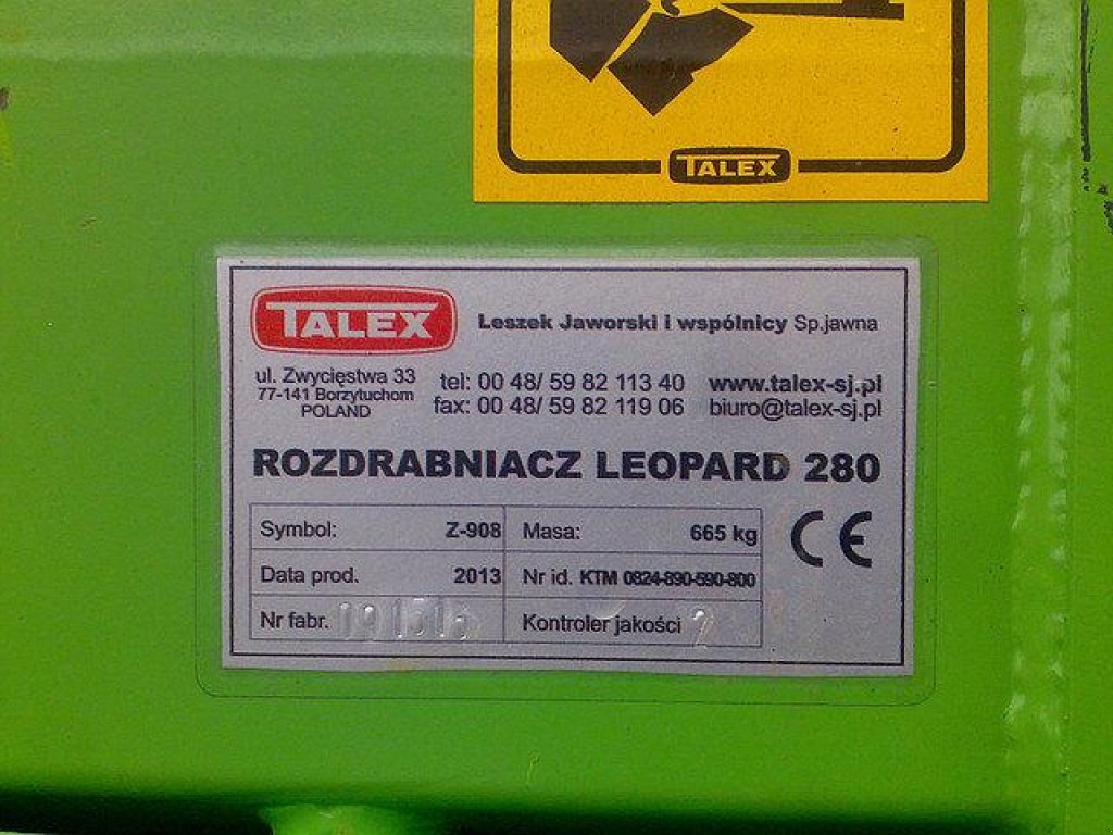 Straßenfräse des Typs Talex Leopard 280,  in Горохів (Bild 4)