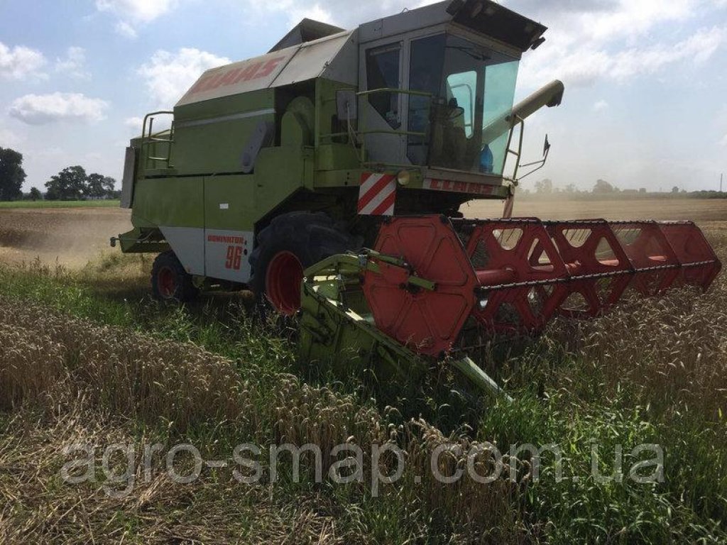 Oldtimer-Mähdrescher des Typs CLAAS Dominator 98,  in Горохів (Bild 7)