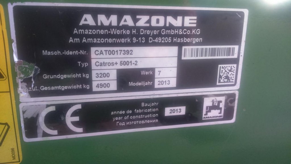 Wiesenegge des Typs Amazone Catros 5001-2, Gebrauchtmaschine in Подворки (Bild 7)