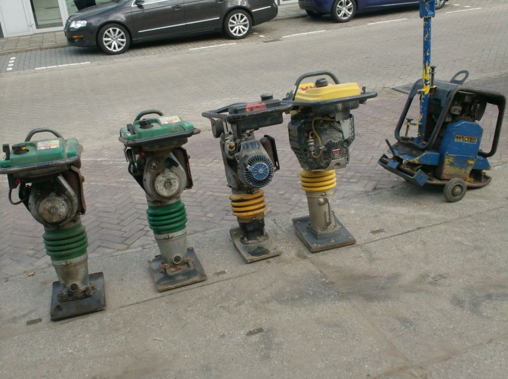 Packer & Walze des Typs Sonstige Wacker BS600., Gebrauchtmaschine in Alblasserdam (Bild 1)
