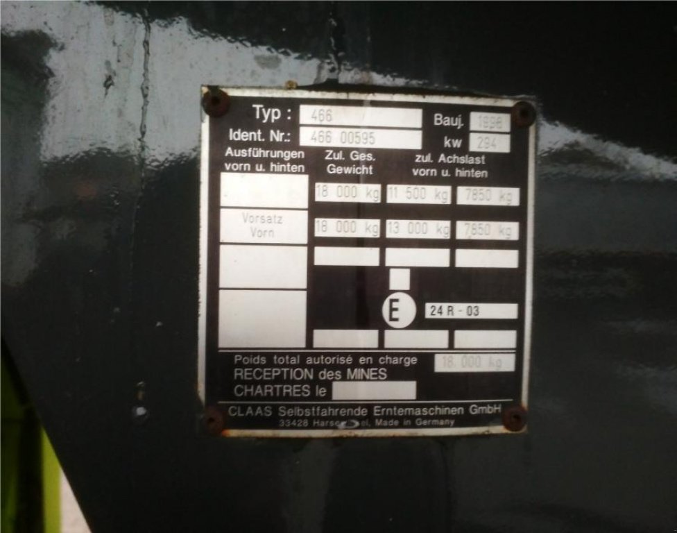 Oldtimer-Mähdrescher des Typs CLAAS 480, Gebrauchtmaschine in Рівне (Bild 8)