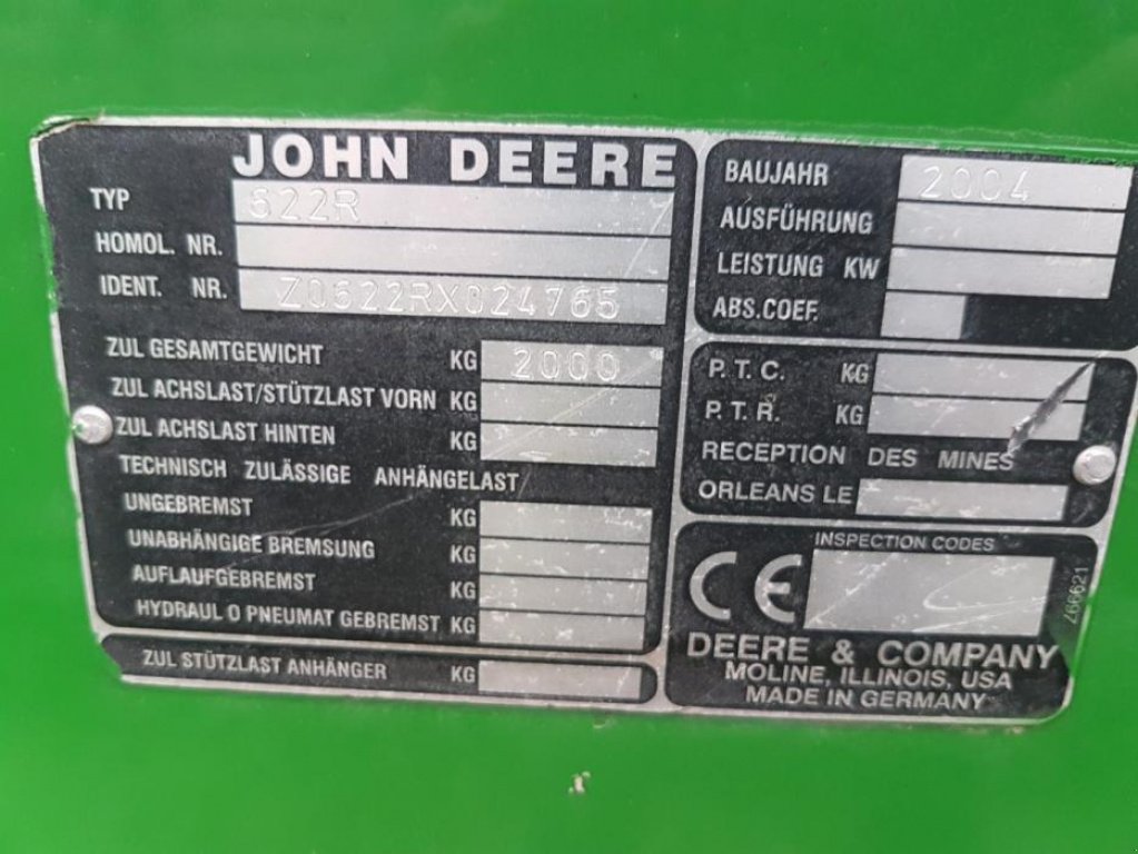 Schneidwerk des Typs John Deere 622R, Gebrauchtmaschine in Рівне (Bild 3)