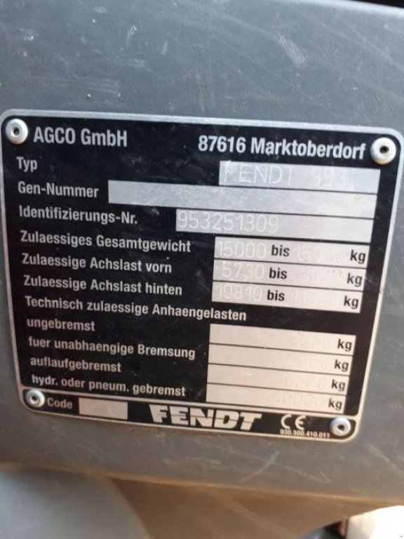 Oldtimer-Traktor des Typs Fendt 936 Vario Profi, Neumaschine in Дніпро (Bild 8)