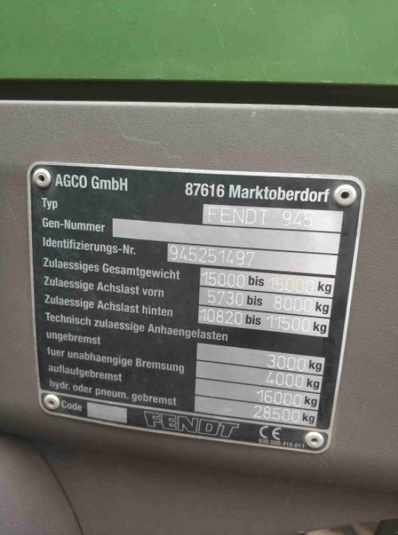 Oldtimer-Traktor des Typs Fendt 936 Vario Power, Neumaschine in Дніпро (Bild 2)