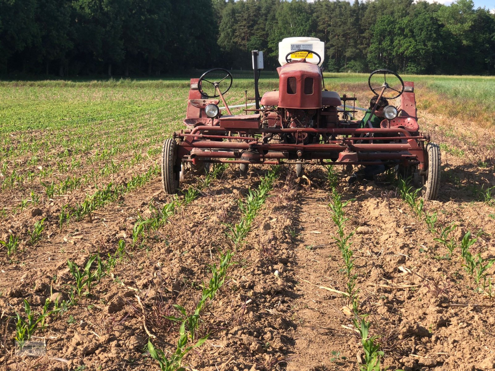Sämaschine des Typs Delimbe T15 Pneumatikstreuer Mikrogranulat Streuer Zwischenfruchtstreuer Nachsaatgerät, Neumaschine in Kötzting (Bild 4)