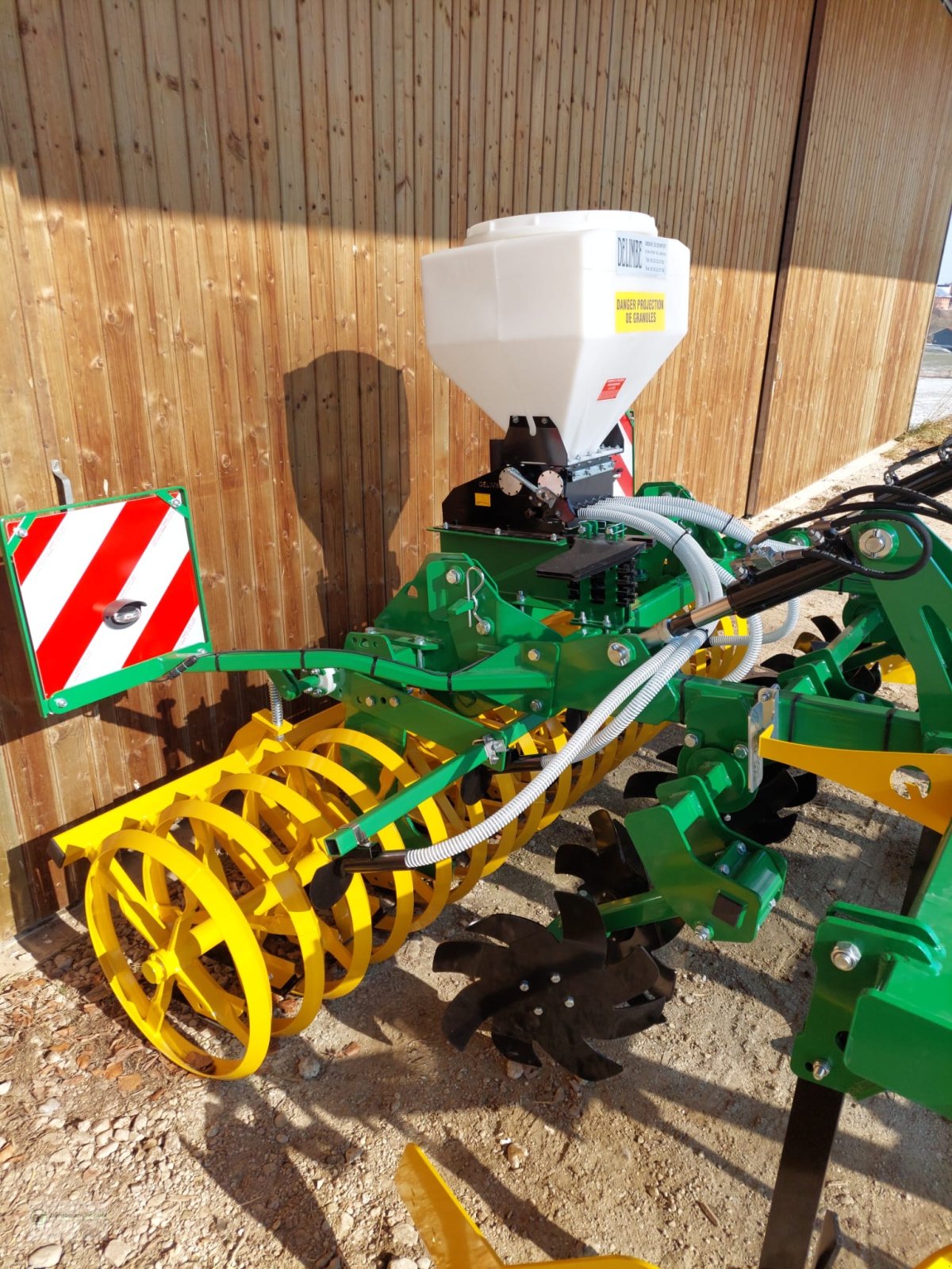 Sämaschine des Typs Delimbe T15 Pneumatikstreuer Mikrogranulat Streuer Zwischenfruchtstreuer Nachsaatgerät, Neumaschine in Kötzting (Bild 7)