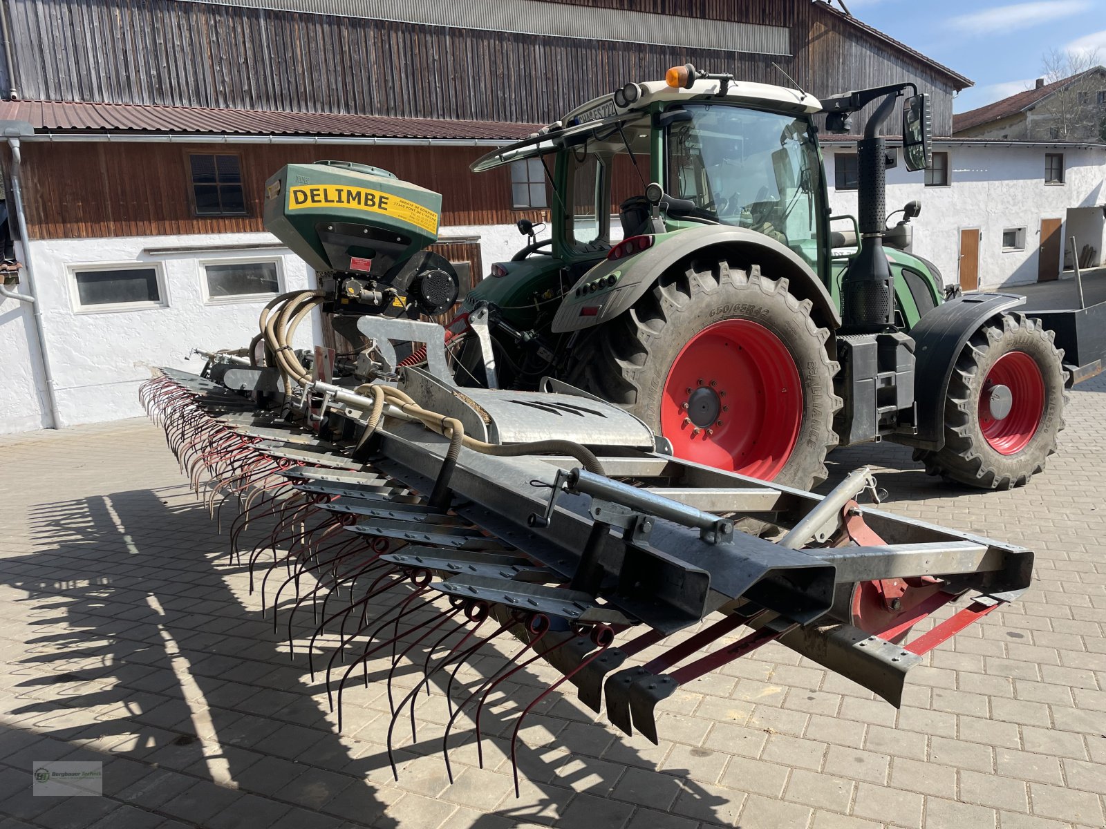 Sämaschine des Typs Delimbe T18 H Pneumatikstreuer Zwischenfruchtstreuer Mikrogranulatstreuer pneumatisches Sägerät Nachsaatgerät Nachsaat, Neumaschine in Kötzting (Bild 19)