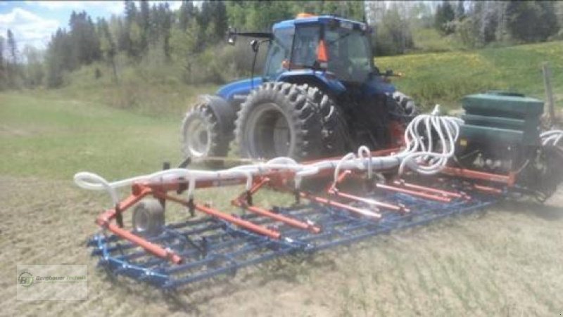 Sämaschine des Typs Delimbe T18 H Pneumatikstreuer Zwischenfruchtstreuer Mikrogranulatstreuer pneumatisches Sägerät Nachsaatgerät Nachsaat, Neumaschine in Kötzting (Bild 26)