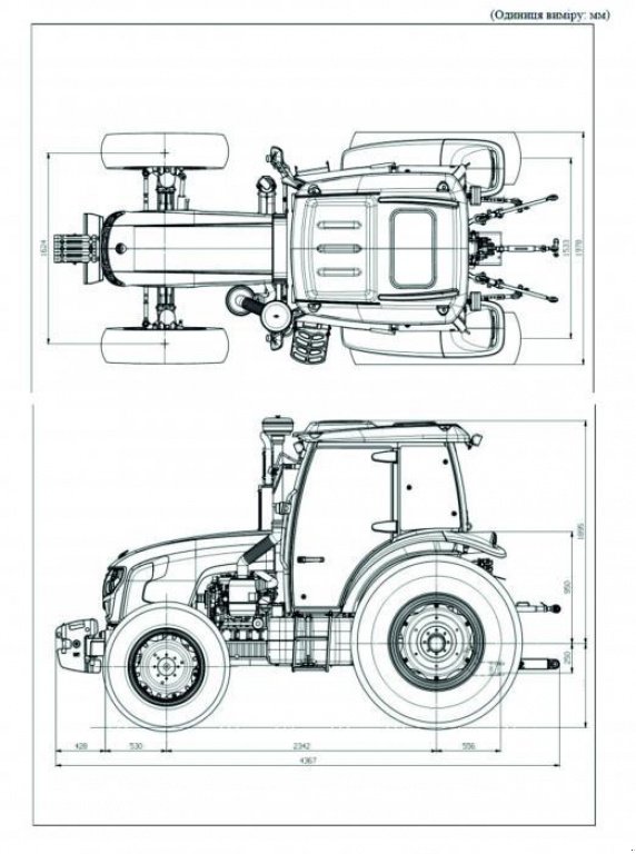 Oldtimer-Traktor des Typs LS Tractor V 804, Neumaschine in Бровари (Bild 2)
