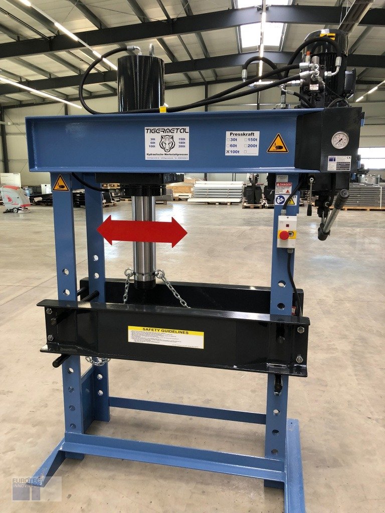 Sonstige Pressen des Typs Tigermetal Werkstattpresse 100 Tonnen, Neumaschine in Burtenbach (Bild 8)