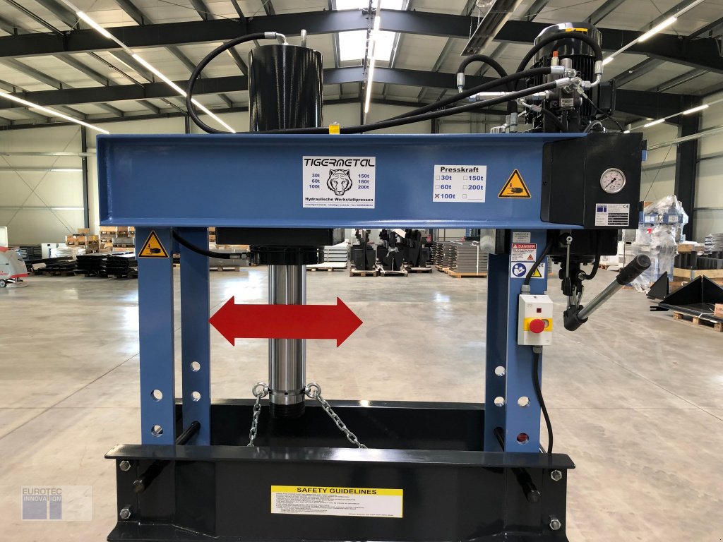 Sonstiges des Typs Tigermetal 60 Tonne hydraulische Presse Richtpresse, Neumaschine in Burtenbach (Bild 4)