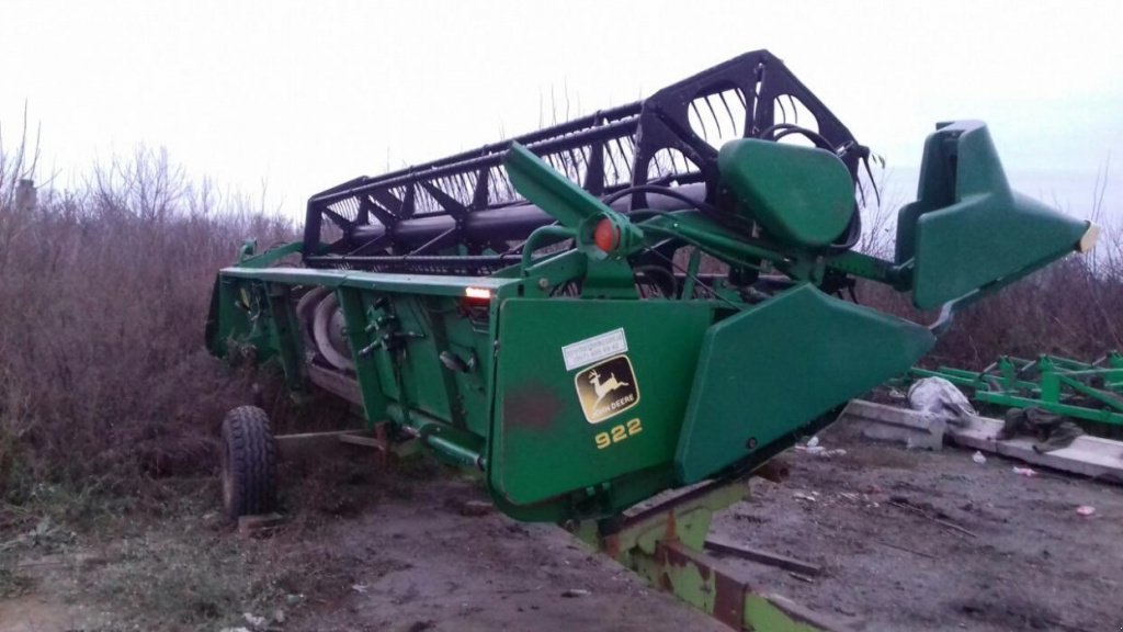 Oldtimer-Mähdrescher des Typs John Deere 9500, Neumaschine in Біла Церква (Bild 6)