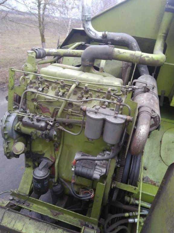 Oldtimer-Mähdrescher des Typs CLAAS Consul, Neumaschine in Моквин (Bild 3)