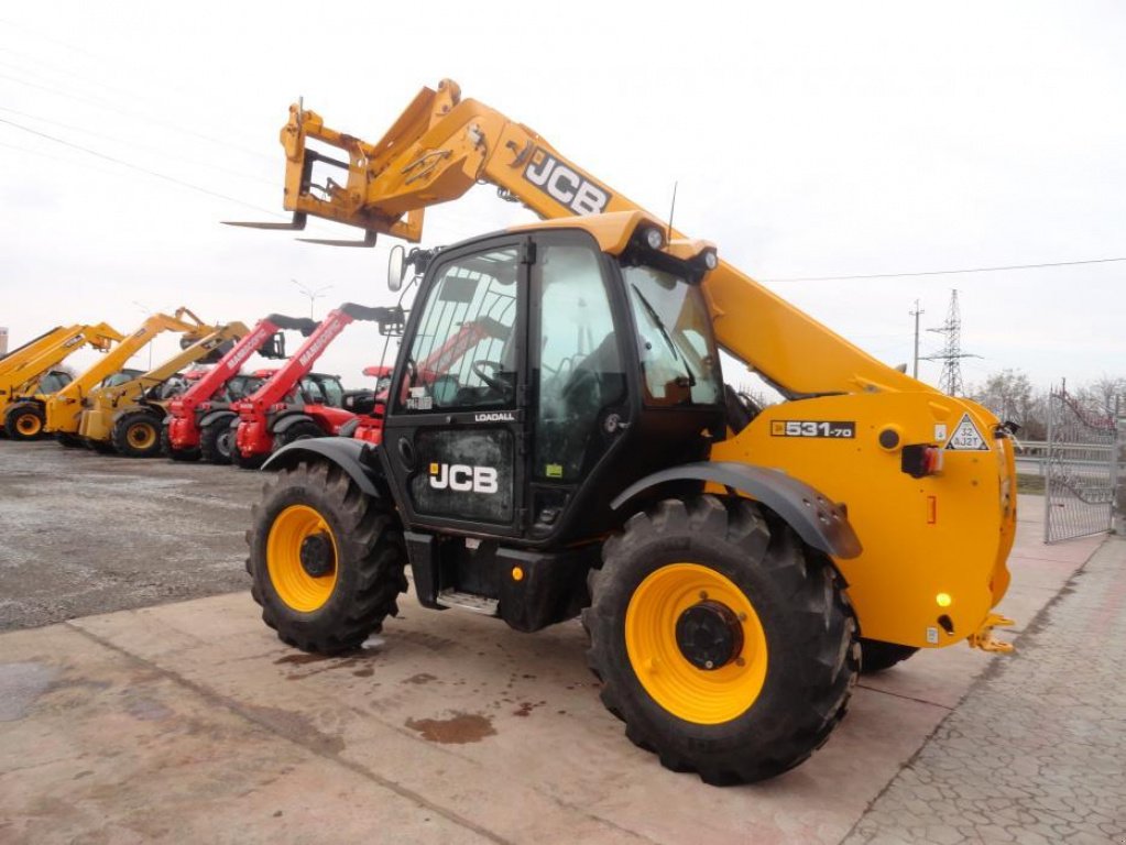 Teleskopstapler des Typs JCB 531-70, Neumaschine in Антополь (Bild 6)