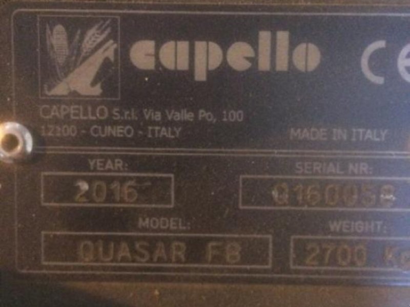 Maispflückvorsatz des Typs Capello Quasar F8, Gebrauchtmaschine in Полтава (Bild 1)