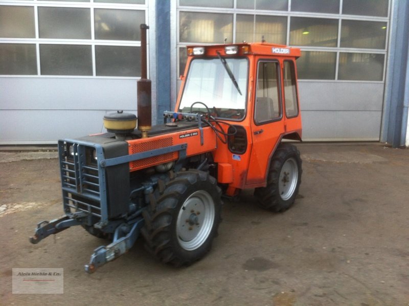 Schmalspurtraktor des Typs Holder C 560, Gebrauchtmaschine in Tapfheim (Bild 1)