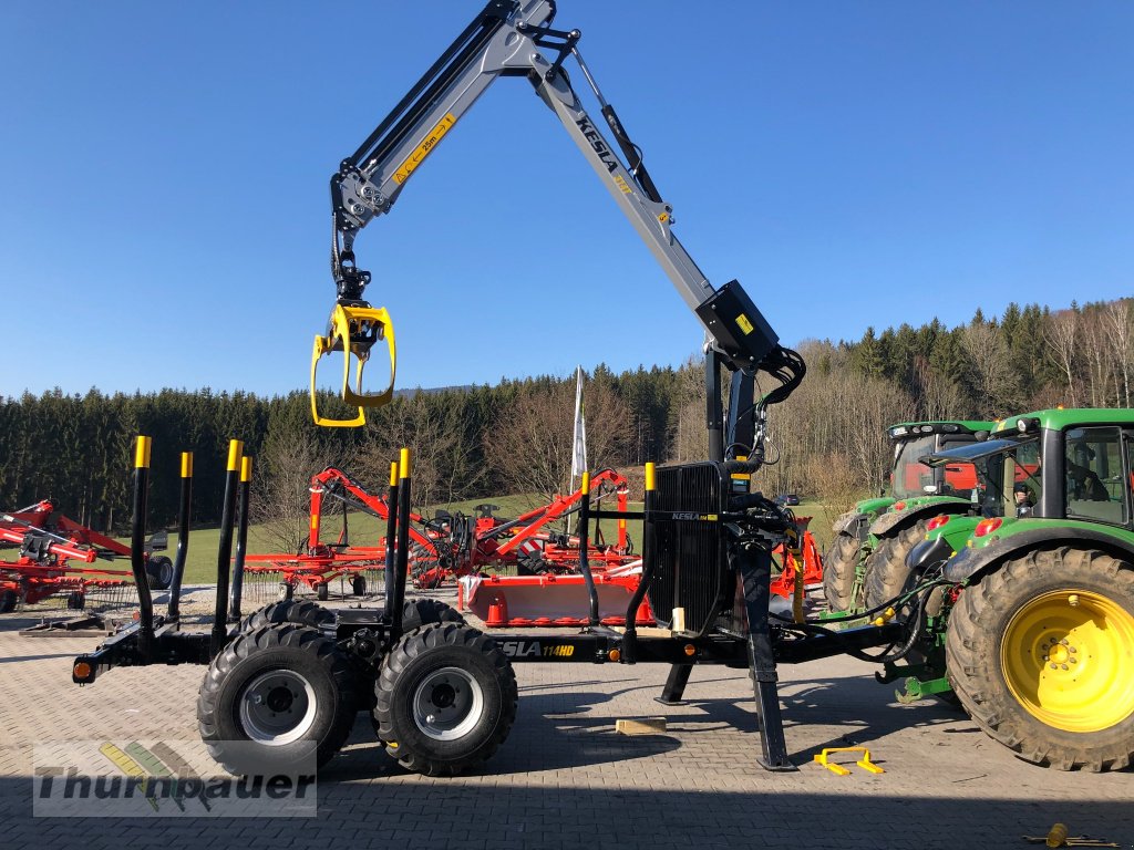 Rückewagen & Rückeanhänger des Typs Kesla 9T - 15 T, Neumaschine in Bodenmais (Bild 12)