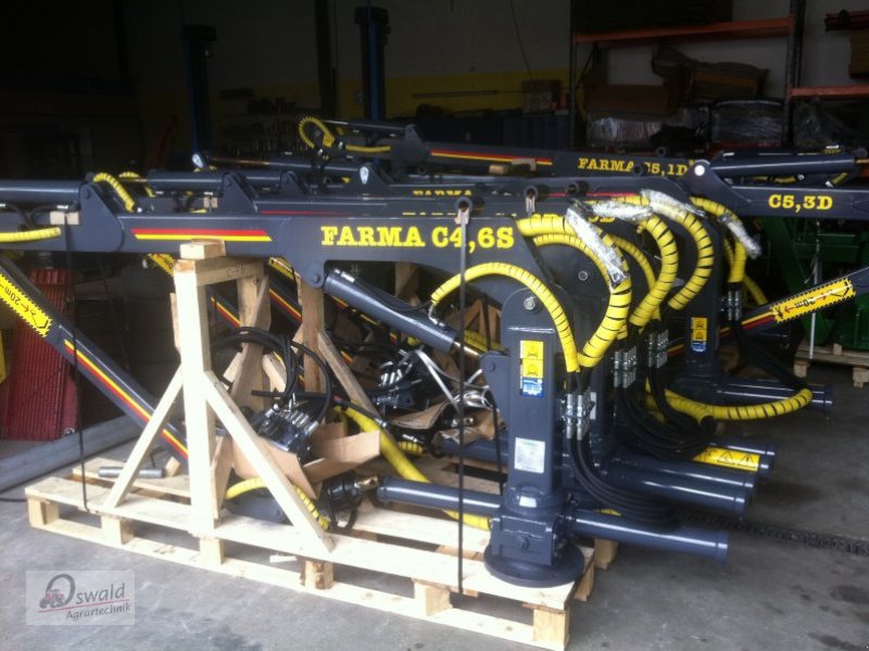 Ladekrane & Rückezange des Typs Farma C3,8, Neumaschine in Iggensbach (Bild 1)