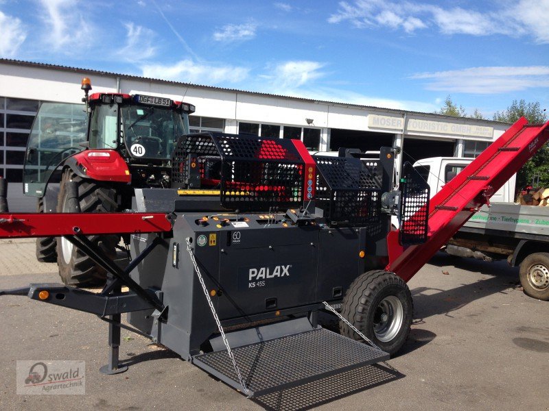 Sägeautomat & Spaltautomat des Typs Palax KS45, Neumaschine in Regen (Bild 1)
