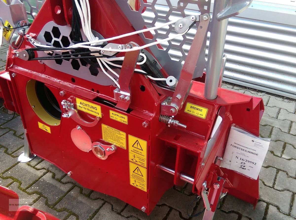 Seilwinde des Typs Tajfun EGV 45 A, Neumaschine in Auerbach (Bild 5)