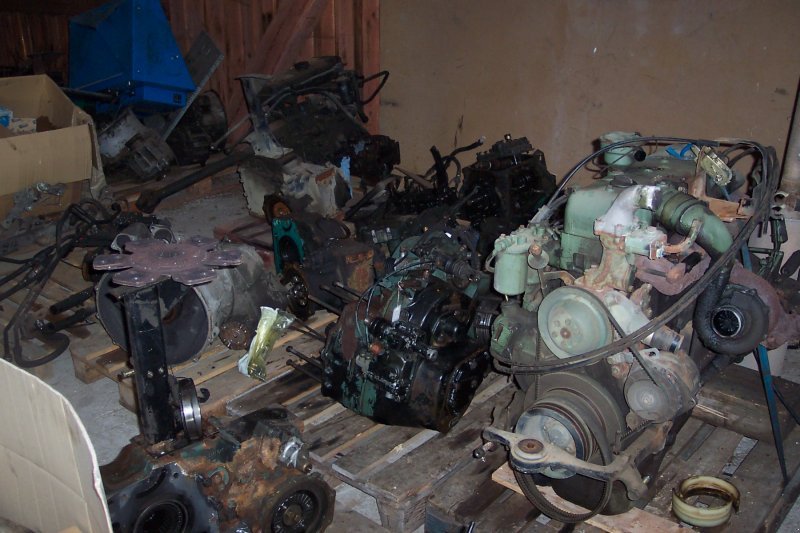 Unimog des Typs Mercedes-Benz Großes Ersatzteillager an gebrauchten Unimog und MB Track Teilen, Gebrauchtmaschine in Haselbach (Bild 9)