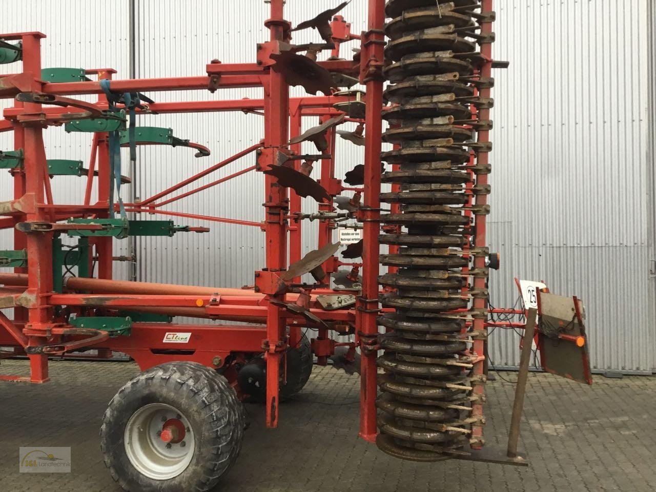 Grubber des Typs Kverneland CTC 6 Meter, Gebrauchtmaschine in Pfreimd (Bild 3)
