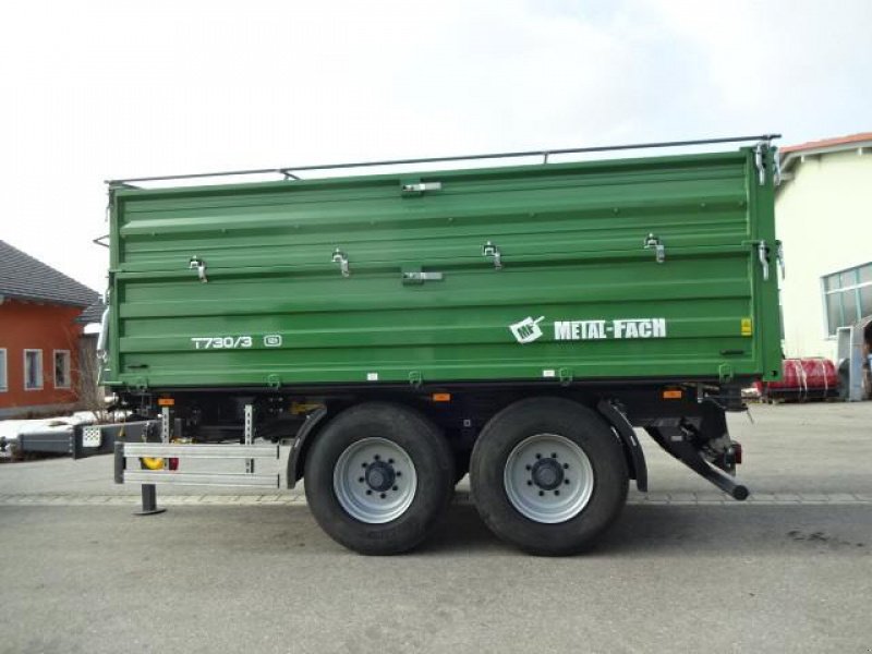 Kipper des Typs Metal-Fach T-730-3-Tandemkipper GG 16-Tonnen, Neumaschine in Neureichenau (Bild 10)