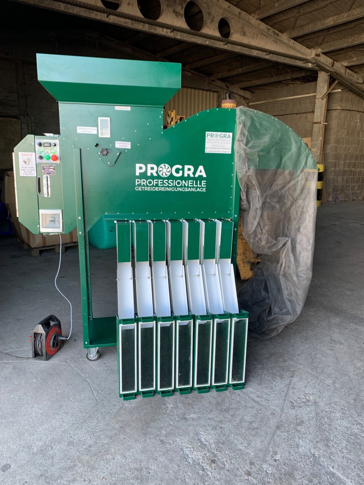 Sonstige Getreidelagertechnik des Typs Progra ISM-5 / Getreidereiniger/ Windsichter, Neumaschine in Kriebitzsch (Bild 1)