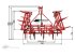 Grubber des Typs Wallentin & Partner Anbauegge   Wiesenegge   dreiteilig   mech. Klappbar   1,80m   ab 28 PS, Neumaschine in Wesenberg (Bild 4)
