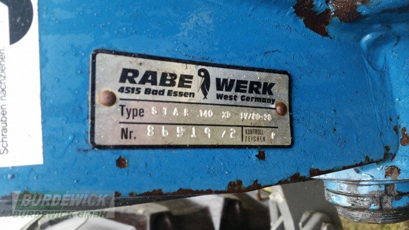 Pflug des Typs Rabe Star 140 XD , Gebrauchtmaschine in Lamstedt (Bild 11)