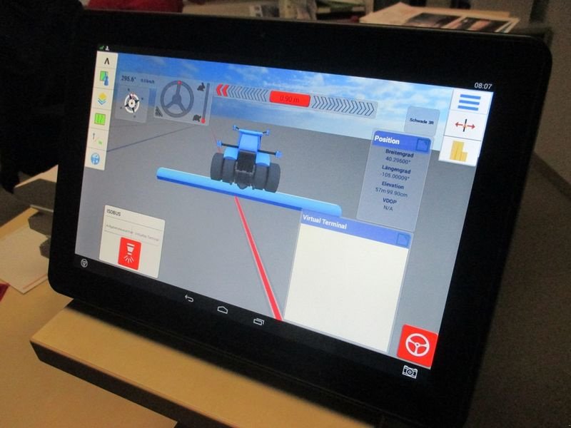 Parallelfahr-System des Typs Steyr Trimble XCN-2050 Spurführsystem, Neumaschine in St. Marienkirchen (Bild 3)