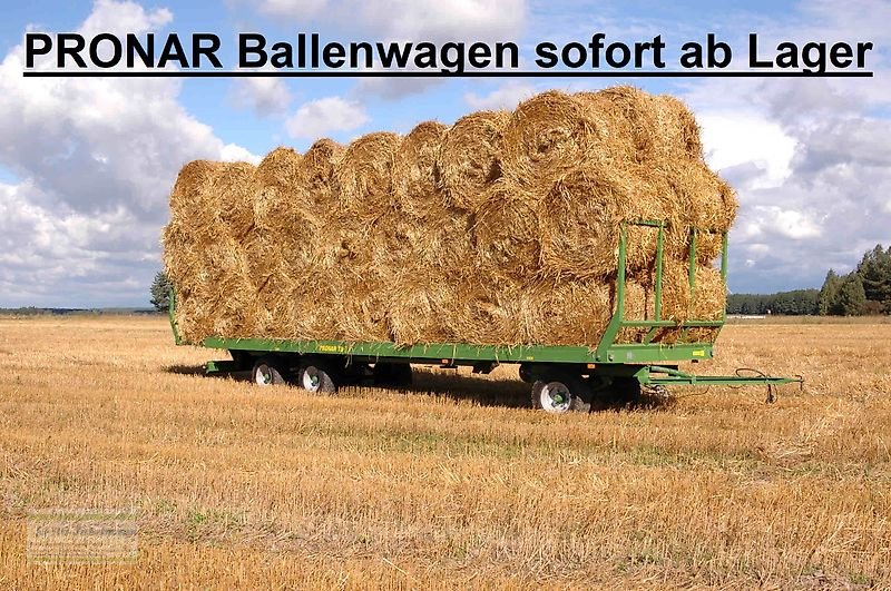 Ballentransportwagen des Typs PRONAR Ballenwagen, Strohwagen, 10 t, 12 t, 15 t, 18 t, 24 t, NEU, Neumaschine in Itterbeck (Bild 1)