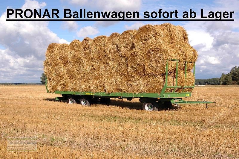 Ballentransportwagen des Typs PRONAR Ballenwagen, Strohwagen, 10 t, 12 t, 15 t, 18 t, 24 t, NEU, Neumaschine in Itterbeck (Bild 2)
